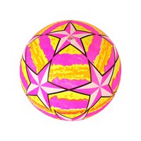 Gumový míč Pink Star 22 cm