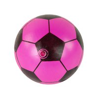 Gumový míč Fotbal Pink 23 cm