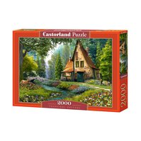Puzzle 2000 ks Chata v lese