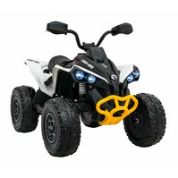 Dětská elektrická čtyřkolka Maverick ATV 2x200W bílá