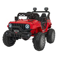 Elektrické autíčko jeep Off-road Speed 4x4 červené