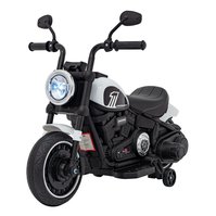 Dětská elektrická motorka Chopper Faster bílá