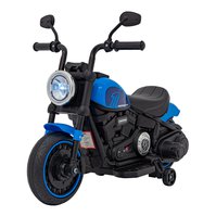 Dětská elektrická motorka Chopper Faster modrá