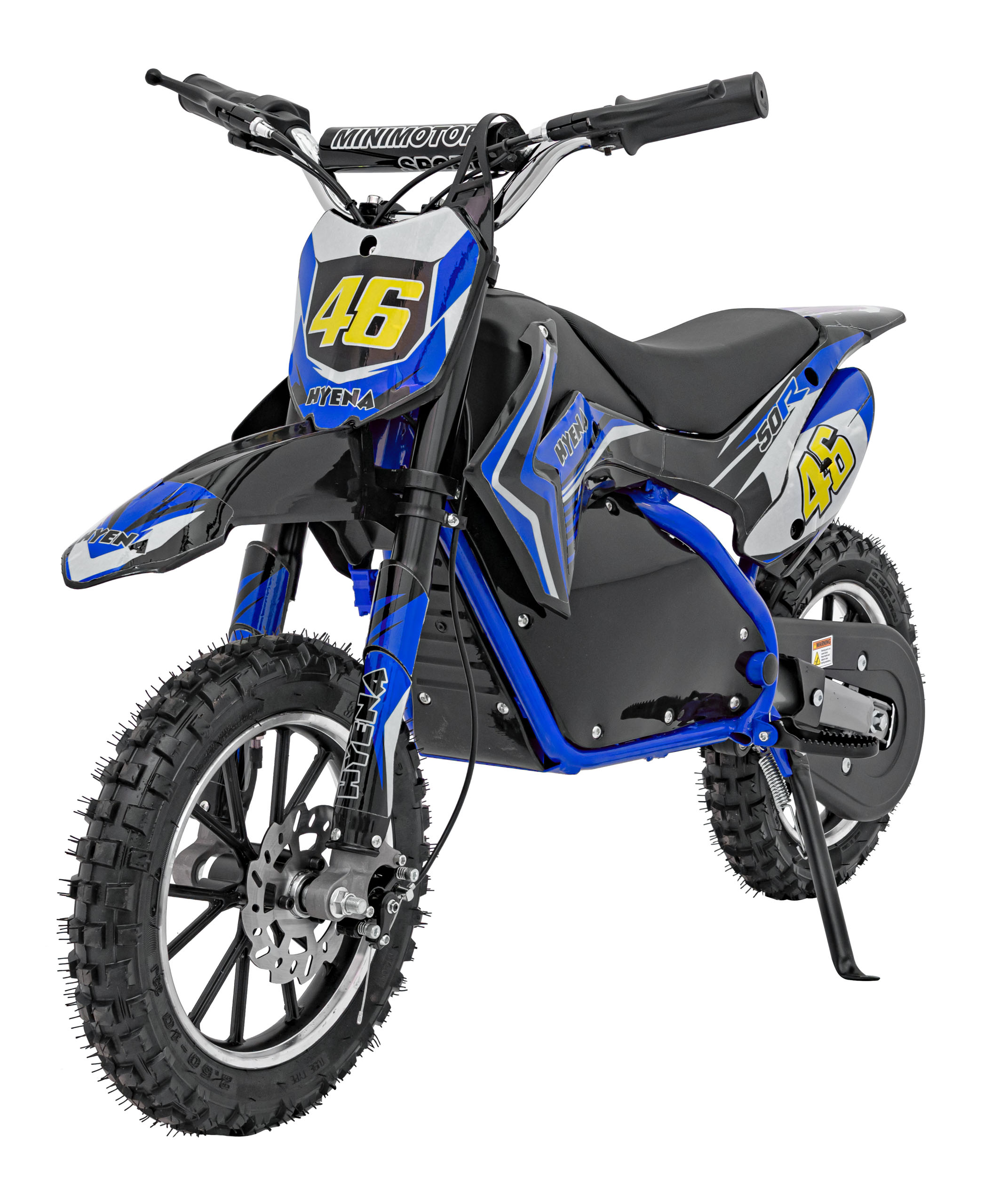 Dětská elektrická motorka RENEGADE 50R 500W 36V modrá