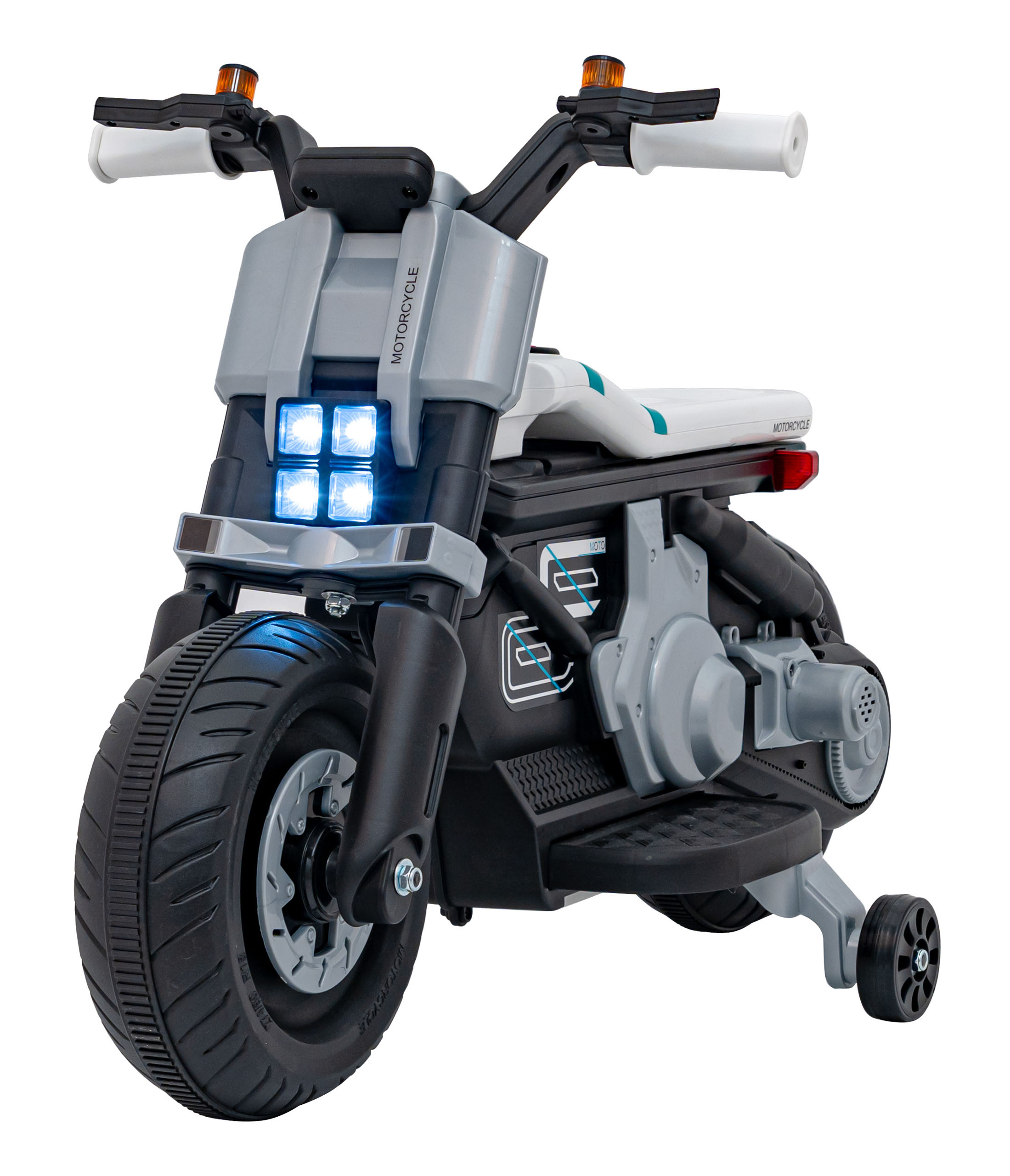 Dětská elektrická motorka Future 88 bílá