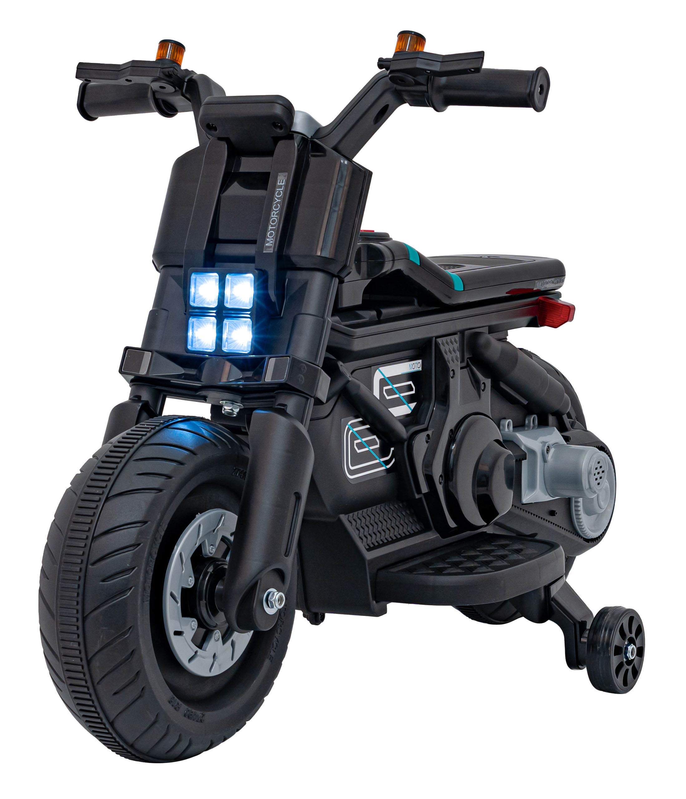 Dětská elektrická motorka Future 88 černá