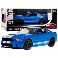 Rastar 49400 Ford Shelby Mustang GT500 na dálkové ovládání 1:14 Modrá