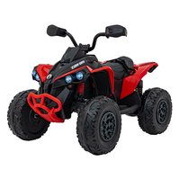 Dětská elektrická čtyřkolka Maverick ATV 2x200W červená