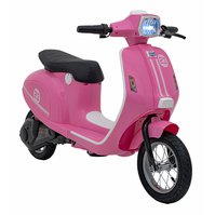 Dětský elektrický skútr Retro 23 růžový