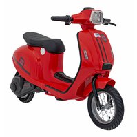 Dětský elektrický skútr Retro 23 červený