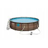 Bestway 56725 Bazén Rattan Swim s konstrukcí 488 x 122 cm