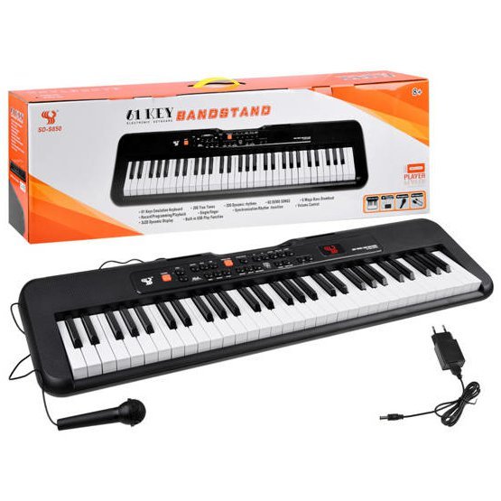 Dětský Keyboard SD-850 BandStand s mikrofonem 1.jpg