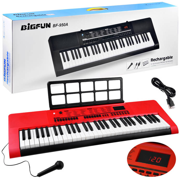 Dětský keyboard BF-950A Big Fun s mikrofonem