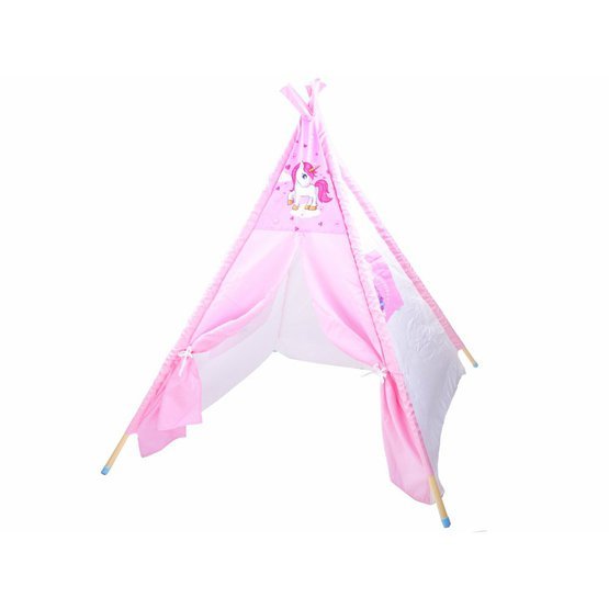Dětský stan TIPI růžový jednorožec1.jpg