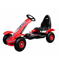 Dětská šlapací formule Gokart Červená