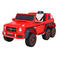 Dětské elektrické auto Mercedes AMG G63 Červené