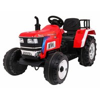 Dětský elektrický traktor Blazin BW Červený