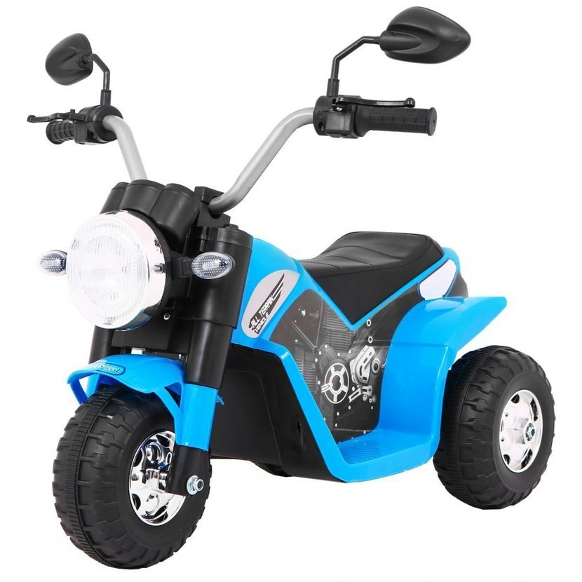 Dětská elektrická motorka Harley MiniBike Modrá