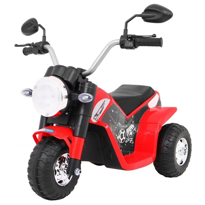 Dětská elektrická motorka Harley MiniBike Červená