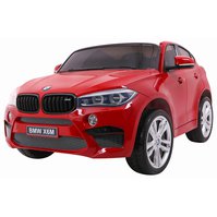 Dětské elektrické auto pro 2 děti BMW X6M Červené - Lakované