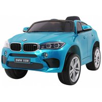 Dětské elektrické auto BMW X6M Modré - Lakované