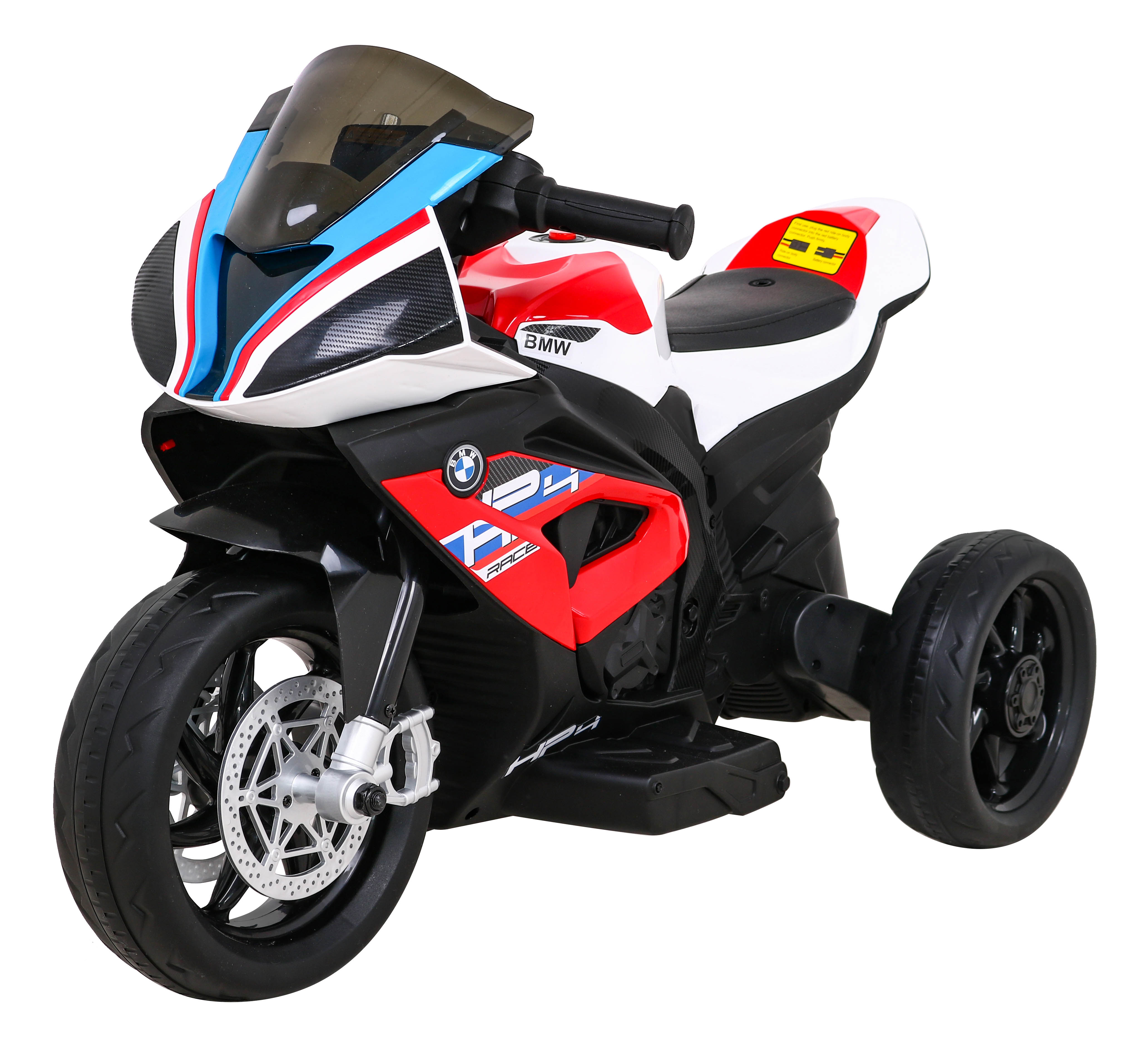 Dětská elektrická motorka BMW HP4 Červená