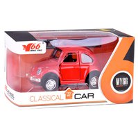 Kovové autíčko MY66 Beetle Červená 1.jpg