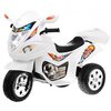 Dětská elektrická motorka Speed Bílá
