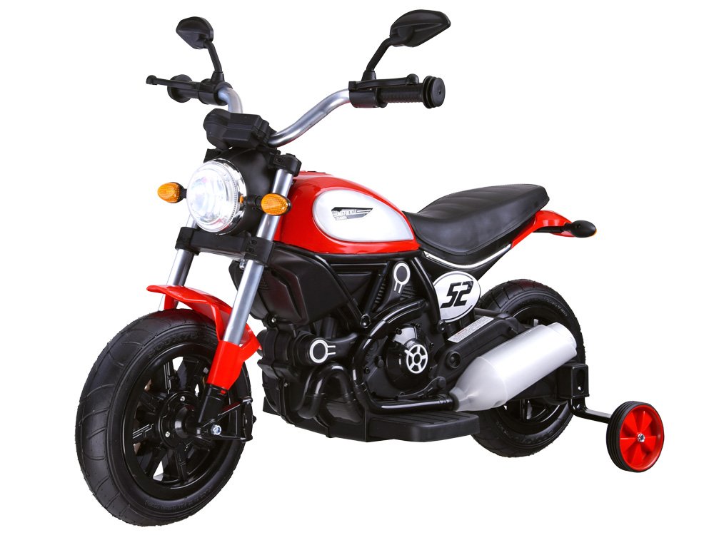 Dětská elektrická motorka Street Bob Red