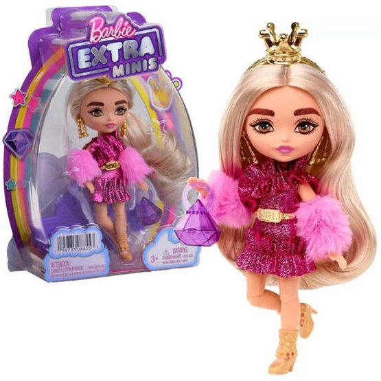 Panenka Barbie Extra Minis na párty 15 cm 1.jpg