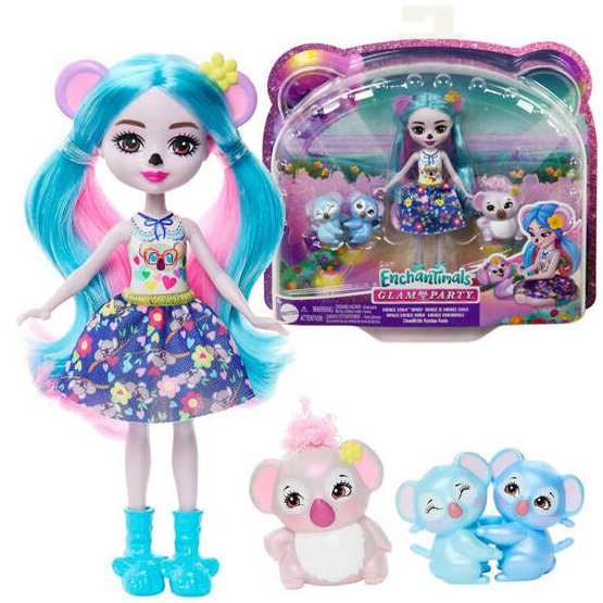Panenka Enchantimals Koala 15 cm se zvířátky 1.jpg