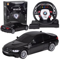 RC Autíčko Sports BMW M3 s volantem 1:24 Černá