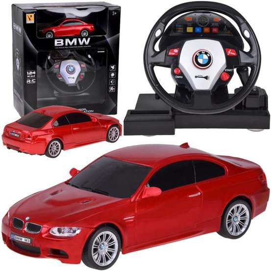 RC Autíčko Sports BMW s volantem Červená 12.jpg