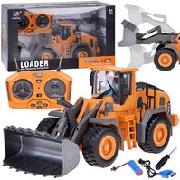 RC Buldozer Loader Oranžová