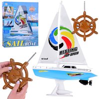 RC Jachta Sailboat Modrá