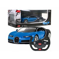 Rastar 75700 Bugatti Chiron na dálkové ovládání 1:14 Modrá