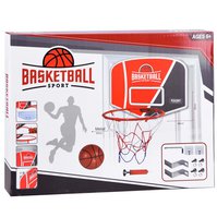 Basketbalový koš s míčem Basketbalový koš s míčem