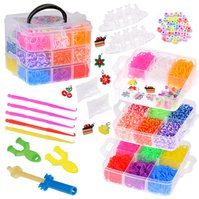 Sada korálků Magic Erasers k výrobě náramků 4500 ks