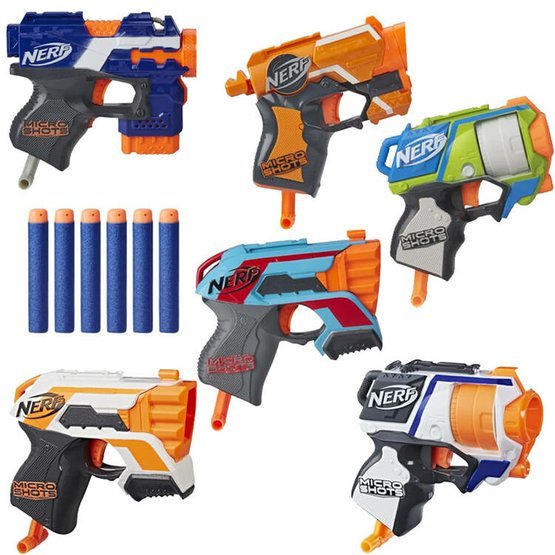 Sada pistolí Nerf Strike 6 ks s pěnovými náboji 9.jpg