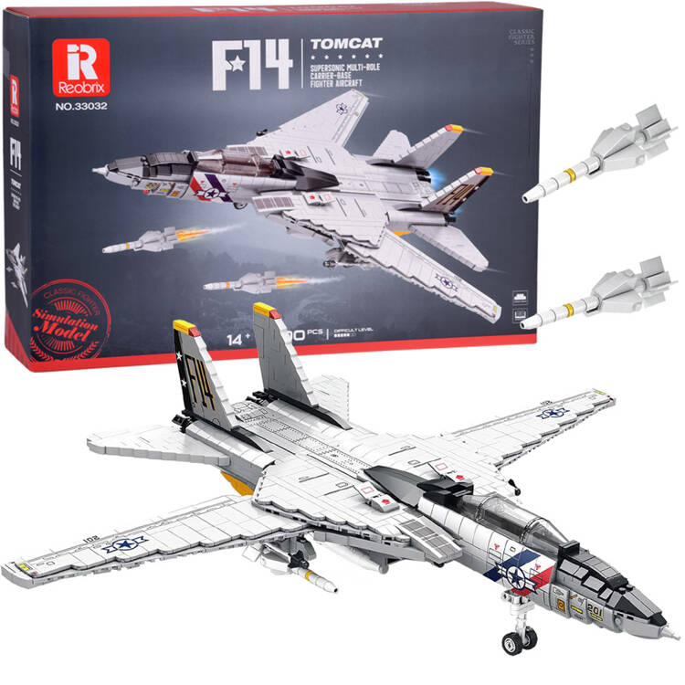 Stavebnice Americký letoun F-14 Tomcat 1600 ks
