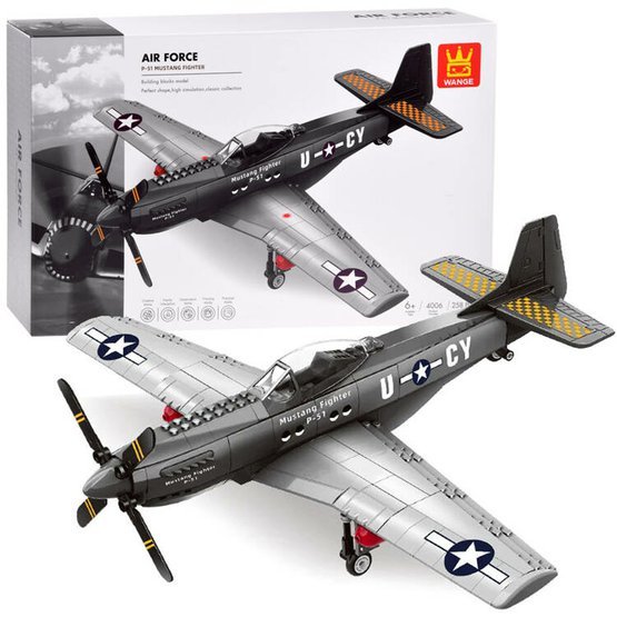 Stavebnice letoun P-51 Air Force 258 ks 6.jpg