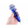 Přenosný reproduktor s mikrofonem Boombox Modrá
