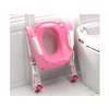 Dětský nástavec na WC se schůdky Růžový