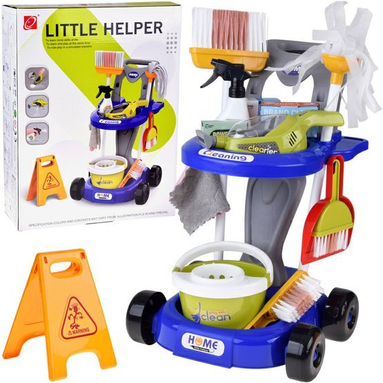 Úklidový set pro děti s vozíkem a vysavačem 13.jpg