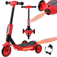 Červená elektrická koloběžka pro děti10.jpg