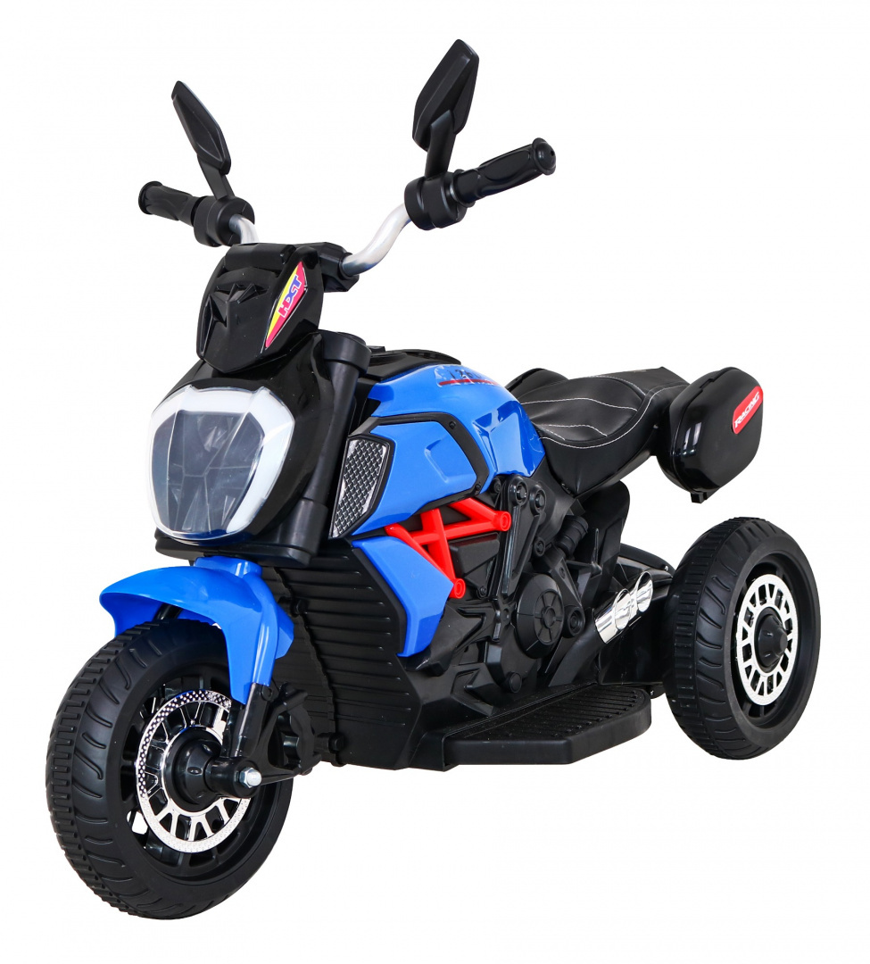 Dětská elektrická motorka Fast Tourist Modrá