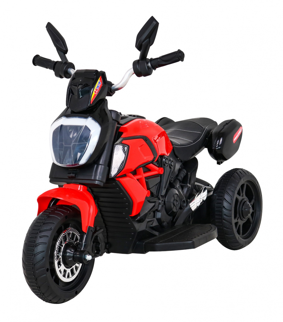 Dětská elektrická motorka Fast Tourist Červená