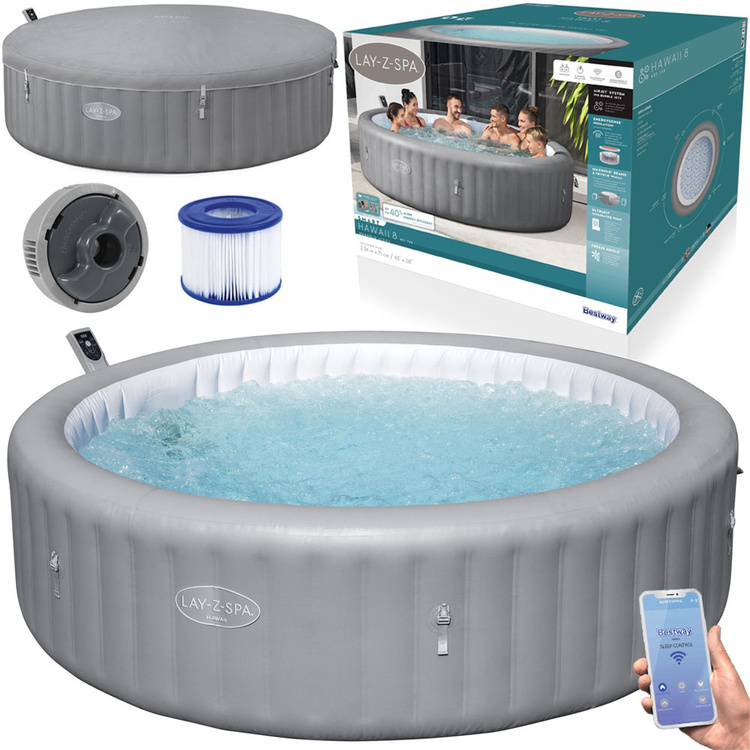 Bestway Hawaii AirJet vířivka 6–8 osob 236 cm WiFi