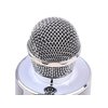 Bezdrátový karaoke mikrofon s reproduktorem stříbrný 2.jpg