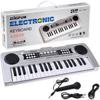 Dětské klávesy mini keyboard stříbrné 8.jpg